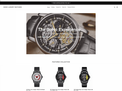 www.soholuxurywatches.com snapshot