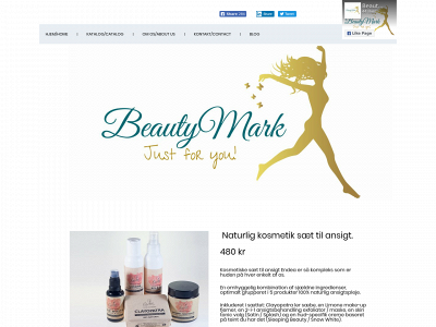 beautymark.dk snapshot