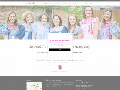 www.bellasofiastudio.com snapshot