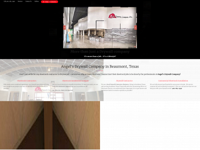 angelsdrywall.com snapshot