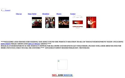 www.simonmagus.net snapshot