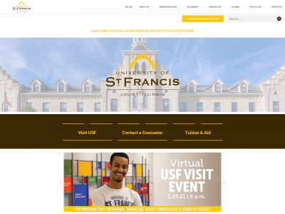 stfrancis100.org snapshot