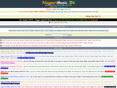 nagpurimusic.in snapshot