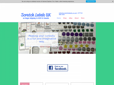 scratchlabels.co.uk snapshot