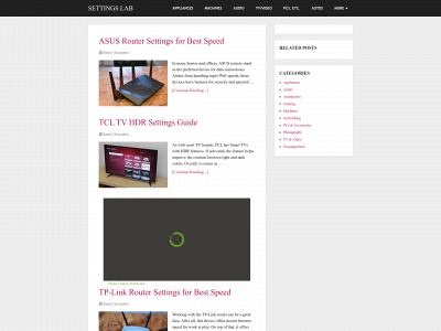 settingslab.com snapshot