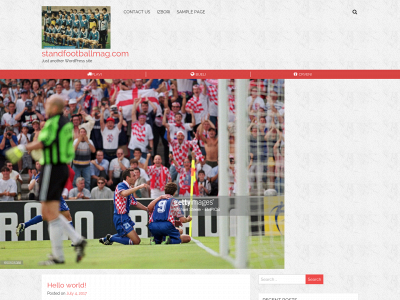 standfootballmag.com snapshot