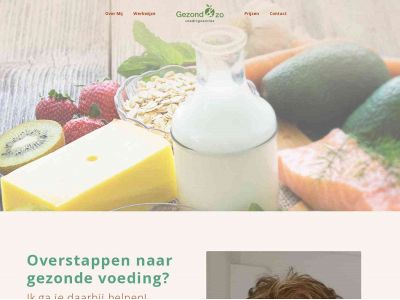 gezondenzovoedingsadvies.nl snapshot