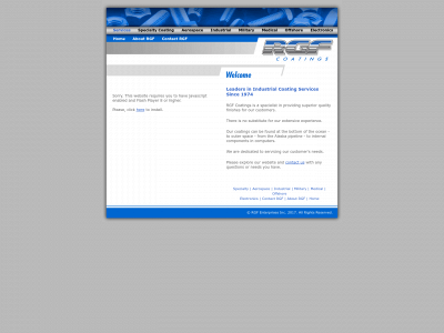 rgfcoatings.com snapshot
