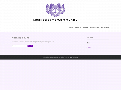 smallstreamercommunity.com snapshot