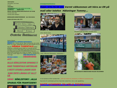 gestrikeantikvariat.se snapshot