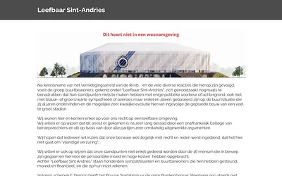 leefbaarsintandries.be snapshot
