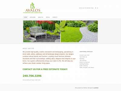 avalosstoneandlandscape.com snapshot