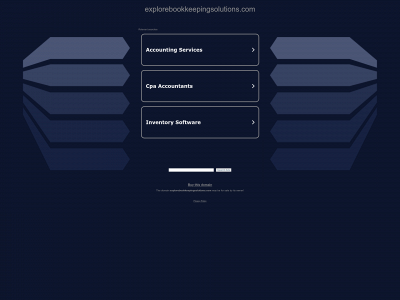 explorebookkeepingsolutions.com snapshot