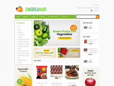 onkoreamart.com snapshot