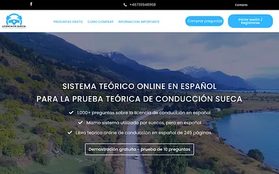 licenciaensuecia.se snapshot
