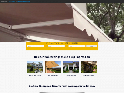 www.exclusiveawningsco.com snapshot
