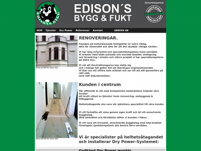 edisonbygg.se snapshot