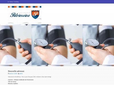 cliniquemedicaledupatrimoine.com snapshot