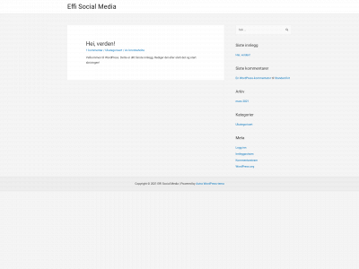 effisocialmedia.no snapshot