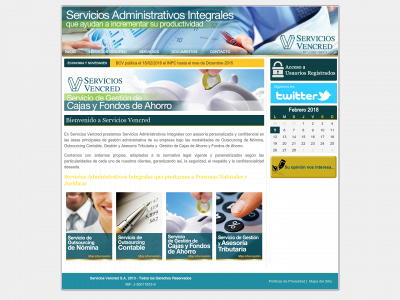 serviciosvencred.com snapshot