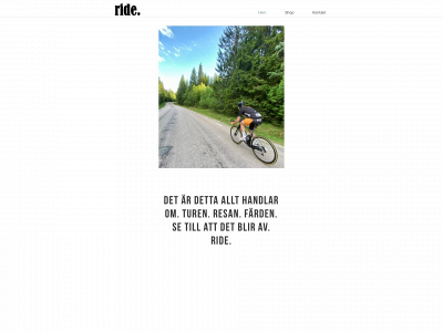 itsallabouttheride.se snapshot
