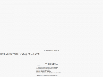 radiomelland.se snapshot