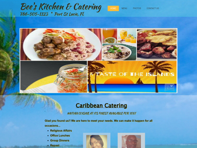 beeskitchenandcatering.com snapshot