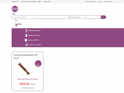 infinitoloja.com.br snapshot