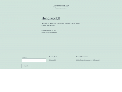 laydownspace.com snapshot