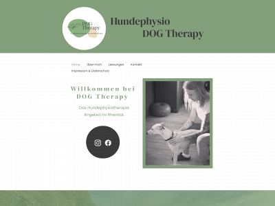 dogtherapy.ch snapshot