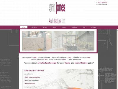 smjarchitecture.co.uk snapshot
