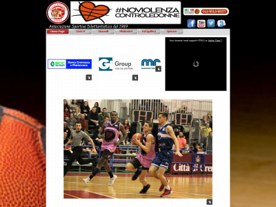 pallacanestrocrema.com snapshot