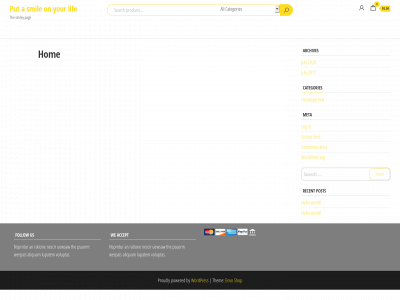 stuffwithasmile.com snapshot