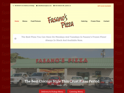 fasanospizza.com snapshot