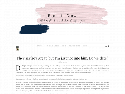 roomtogrow.blog snapshot
