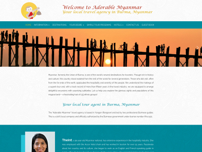 adorablemyanmartravel.com snapshot