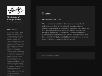georgehurrellestate.net snapshot