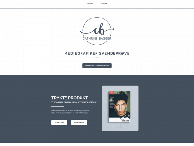 cathrinebagger.dk snapshot