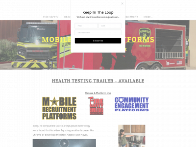 www.firetrailers.com snapshot
