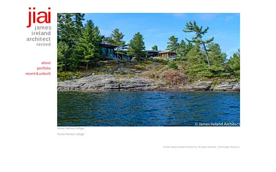 jamesirelandarchitect.ca snapshot