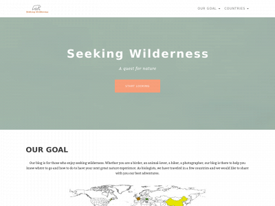 seekingwilderness.be snapshot