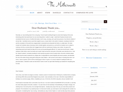 mothernauts.com snapshot