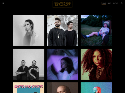 champagnebreakfastmusic.com snapshot