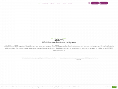 australiandisabilityandagedcare.com.au snapshot