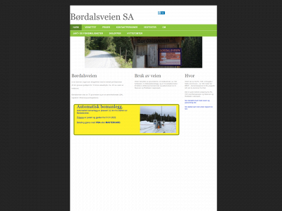 bordalsveien.no snapshot