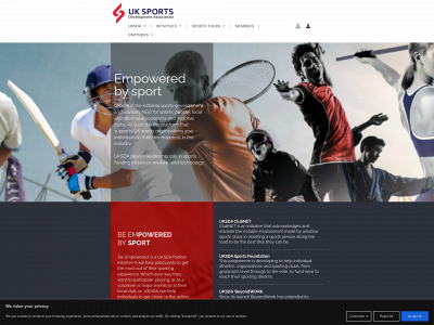 uksports.org.uk snapshot