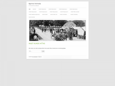 bjarnelarsson.se snapshot