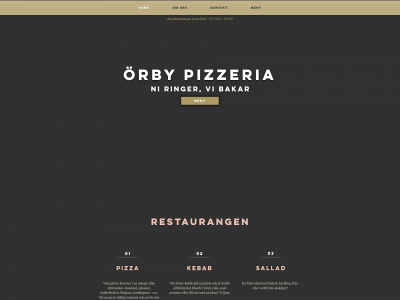 orbypizzeria.se snapshot
