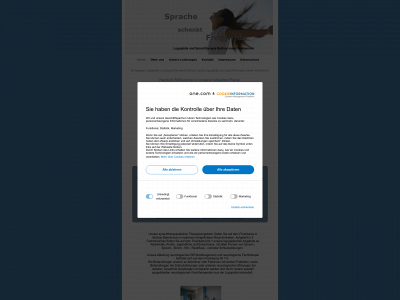 logopaedie-und-sprachtherapie.de snapshot