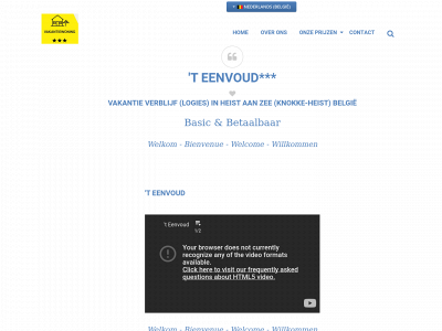 t-eenvoud.be snapshot